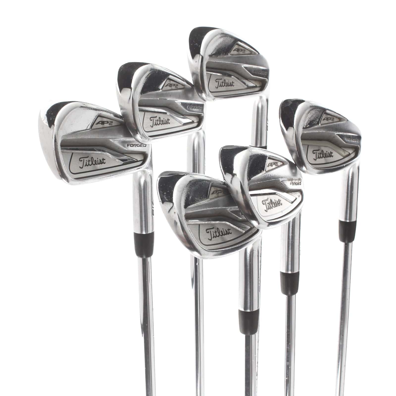 Titleist 718 AP2 Steel Mens Right Hand Irons 5-PW Stiff - True Temper AMT White S300 - Image 2