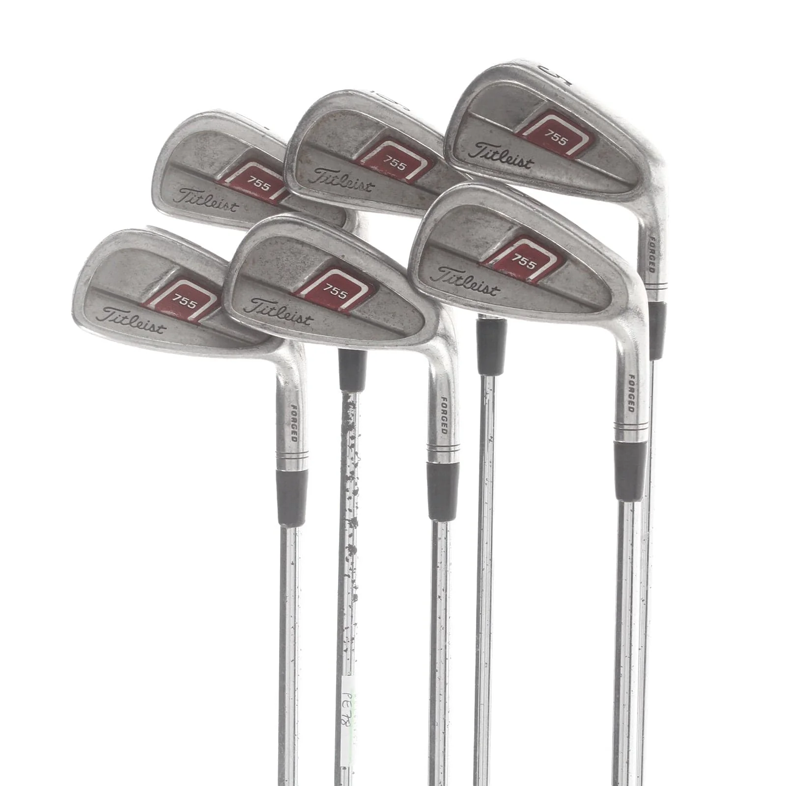 Titleist 755 Steel Mens Right Hand Irons 5-PW Stiff - True Temper