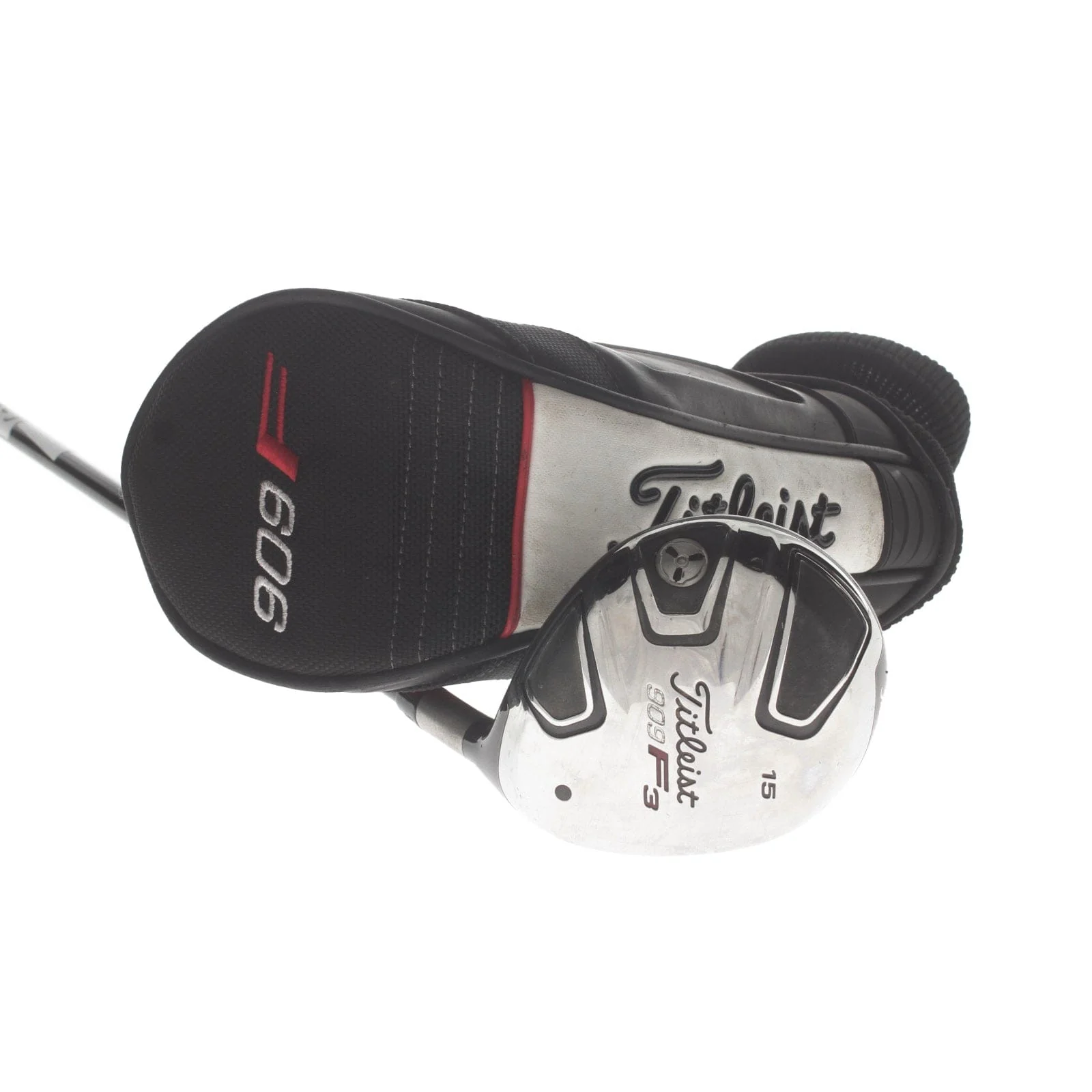 Titleist 909 F3 Graphite Mens Right Hand Fairway 3 Wood 15* Stiff - Aldila VooDoo FW-S