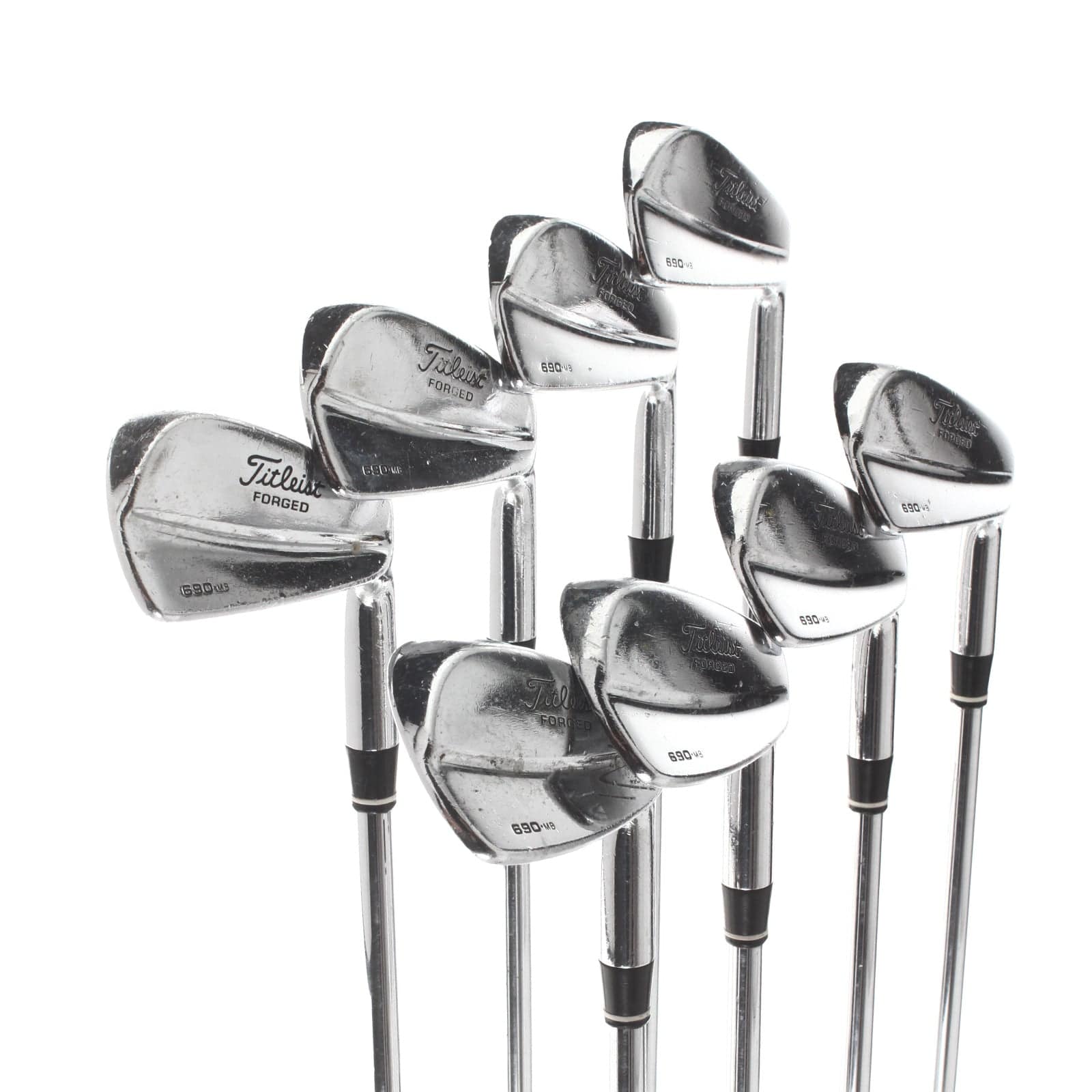 Titleist 960MB Forged Steel Mens Right Hand Irons 3-PW Stiff - Steel - Image 2