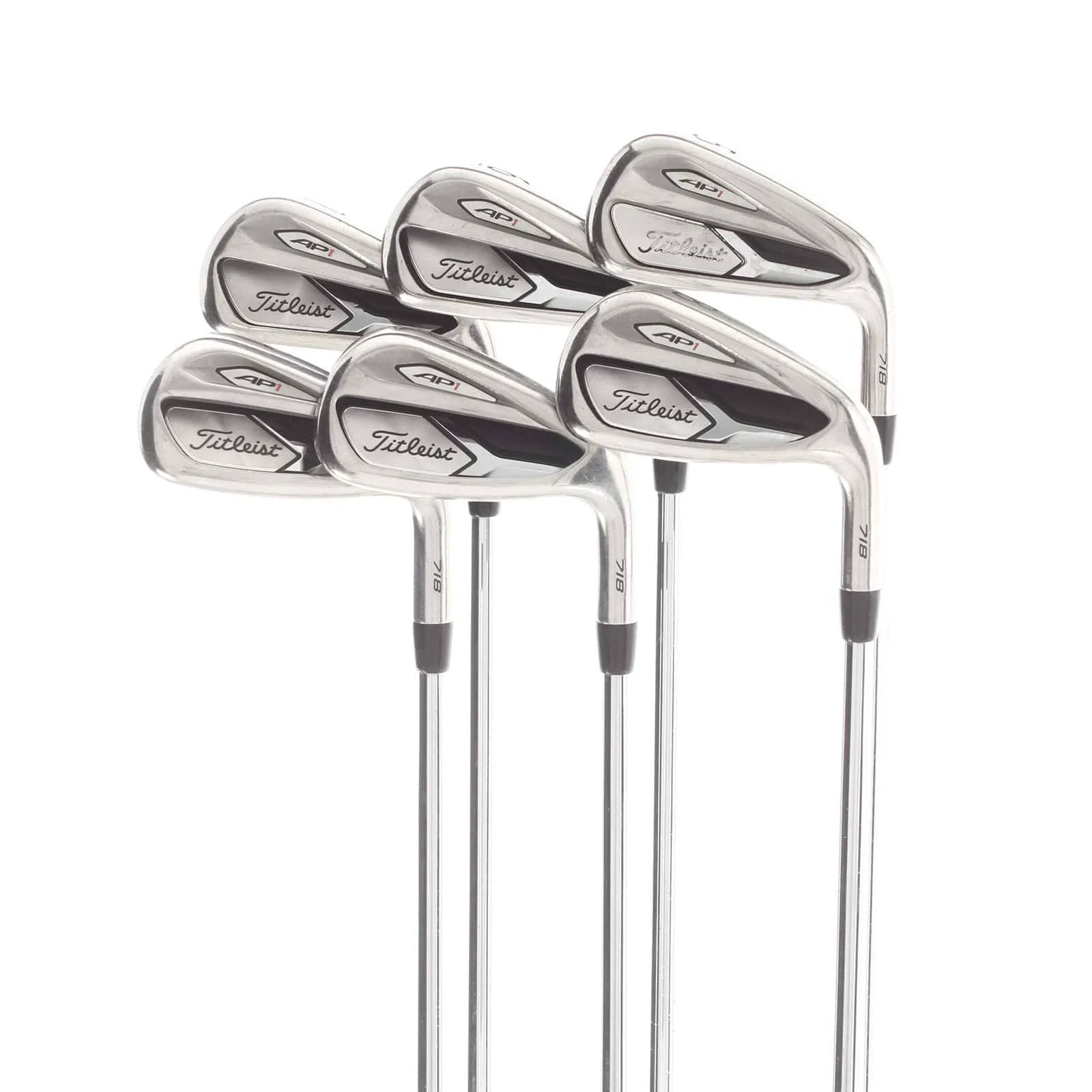 Titleist AP1 718 Steel Mens Right Hand Irons 5-PW Regular - Project X LZ 5.5 115g