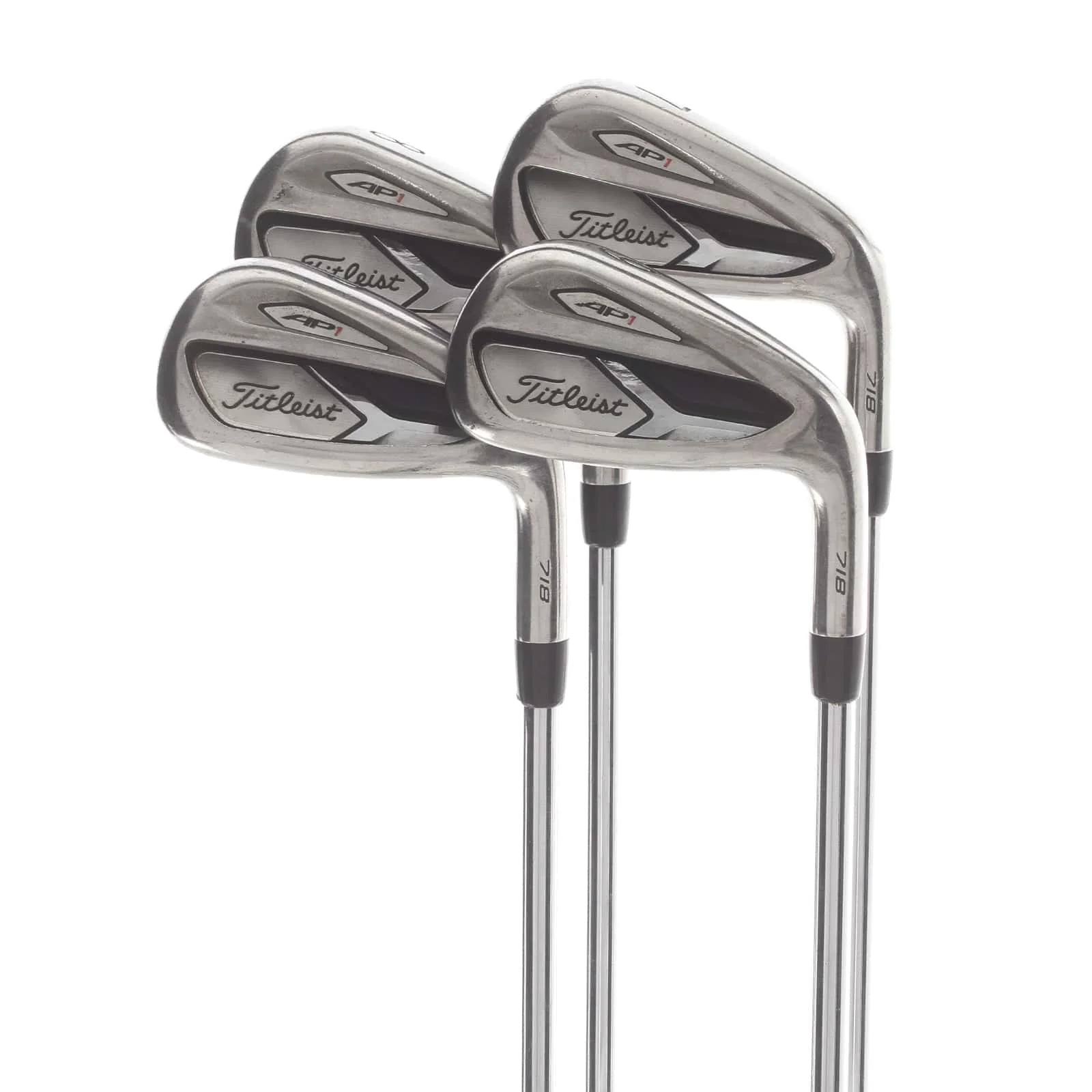 Titleist AP1 718 Steel Mens Right Hand Irons 7-PW Regular - True Temper AMT Red R300