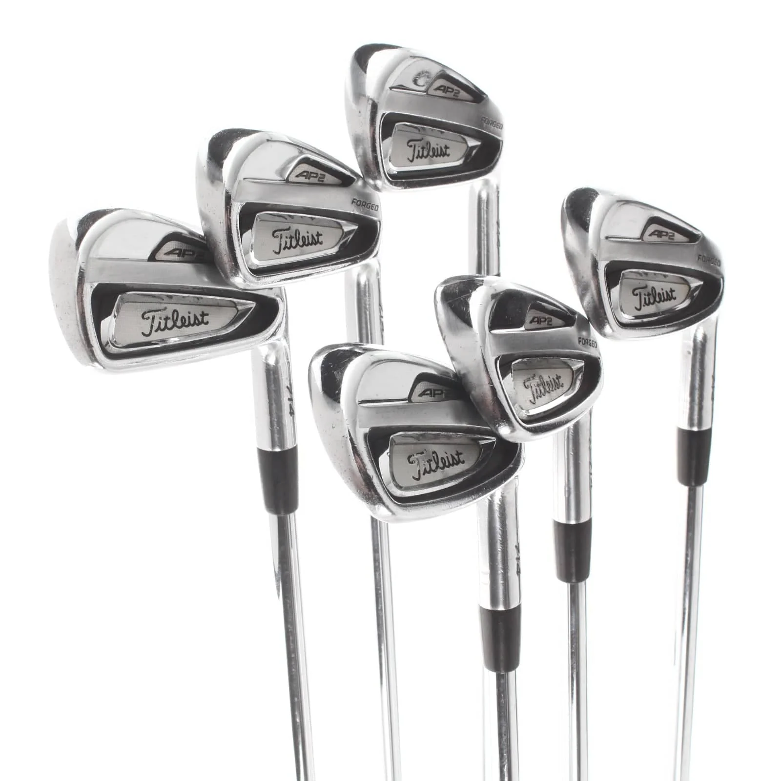 Titleist AP2 714 Steel Mens Right Hand Irons 5-PW 2* Flat Stiff - Dynamic Gold - Image 2