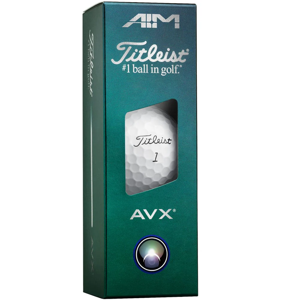 Titleist AVX AIM 360 Golf Balls - White - 12 Pack - Image 5