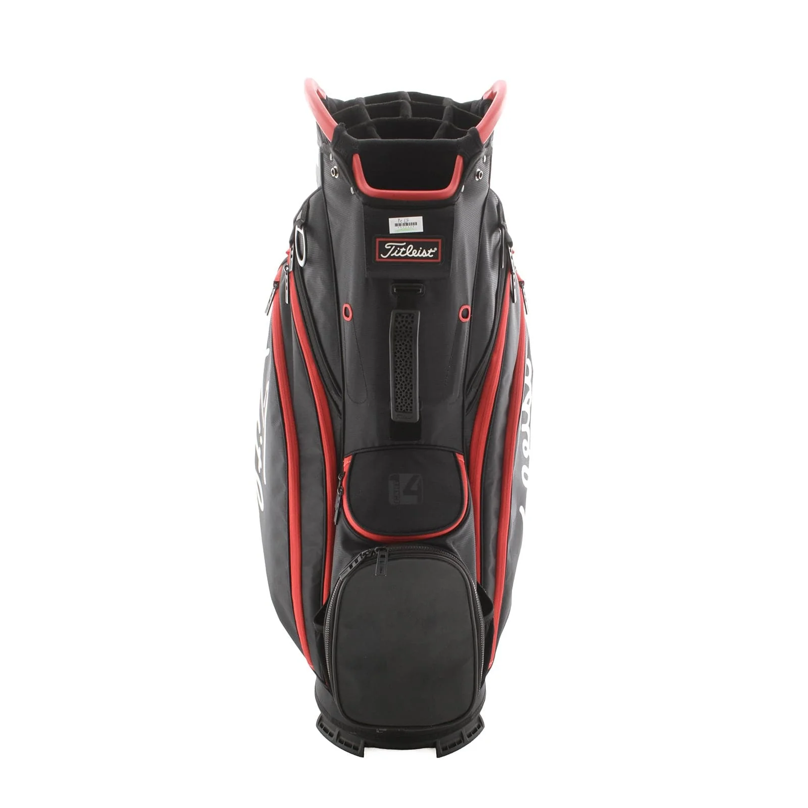 Titleist Cart 14 Cart Bag - Black/Red - Image 4