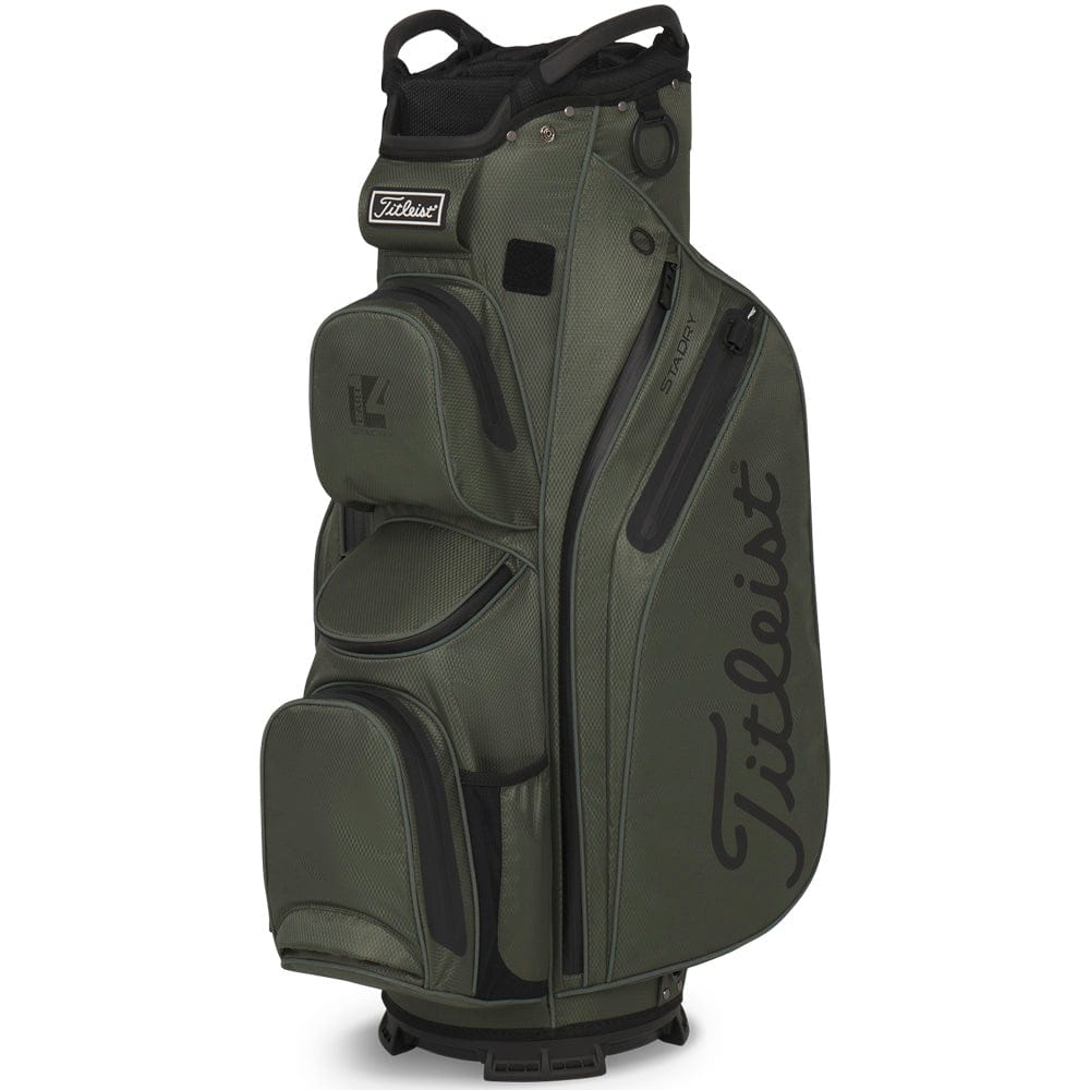 Titleist Cart 14 Waterproof StaDry Bag - Cypress/Black/Black
