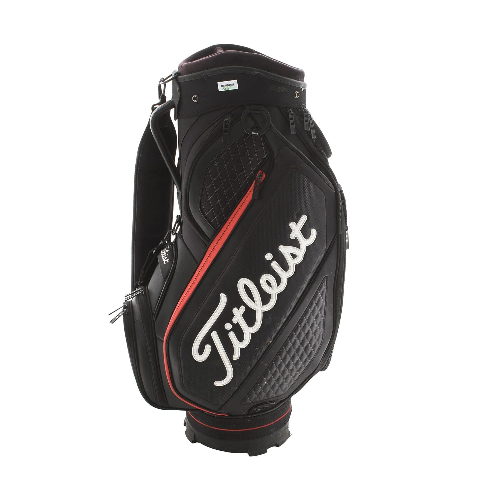 Titleist Cart Bag - Black/Red/White
