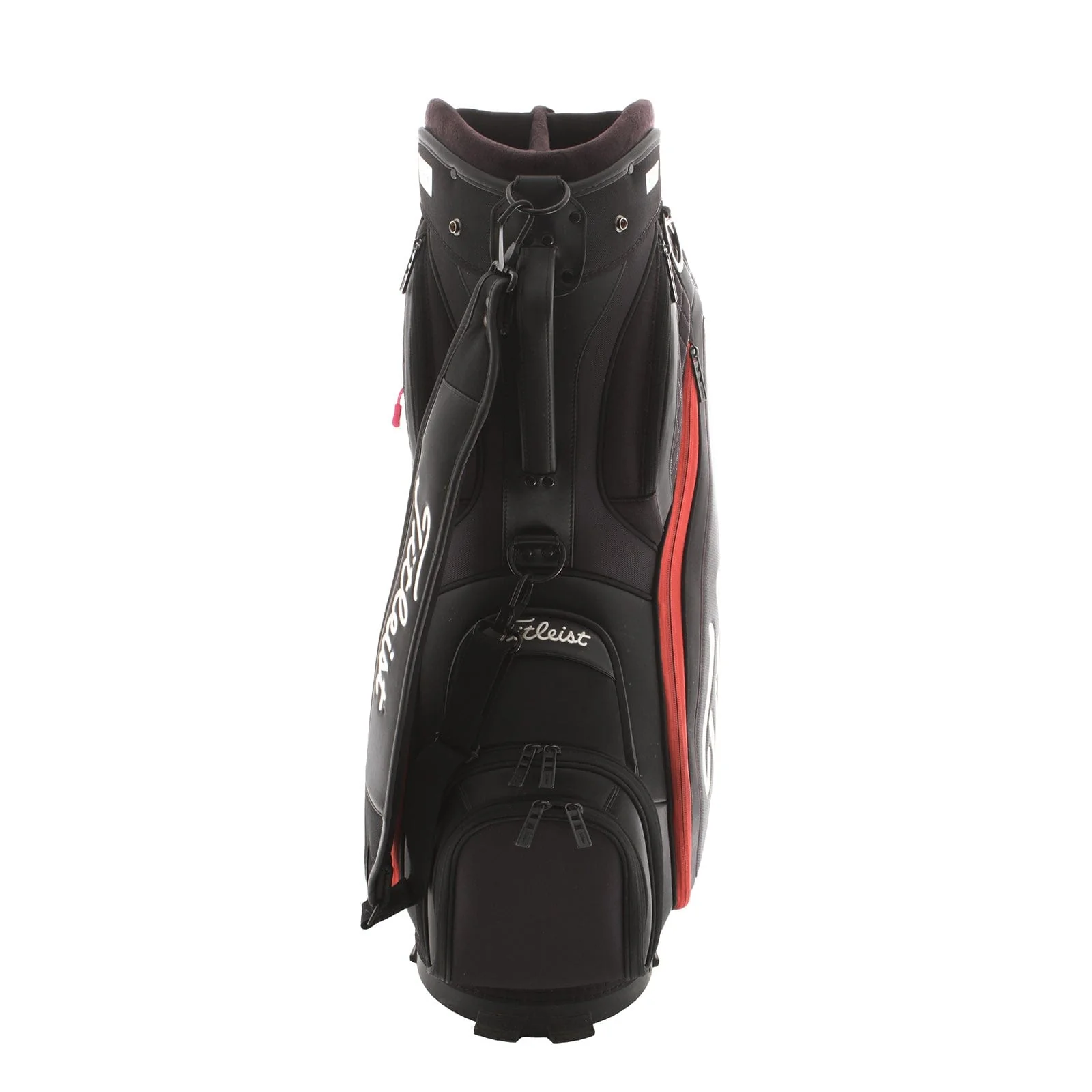 Titleist Cart Bag - Black/Red/White - Image 4