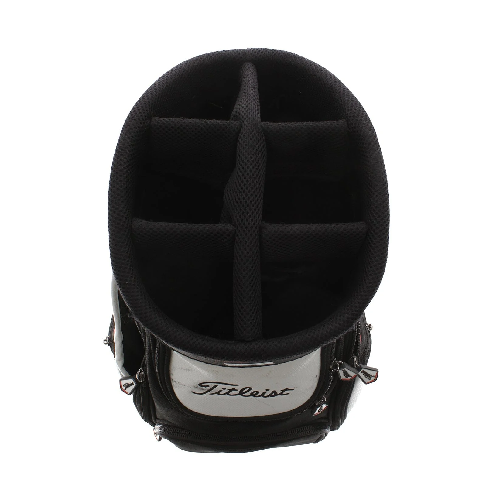 Titleist Cart Bag - Black/White/Red - Image 2