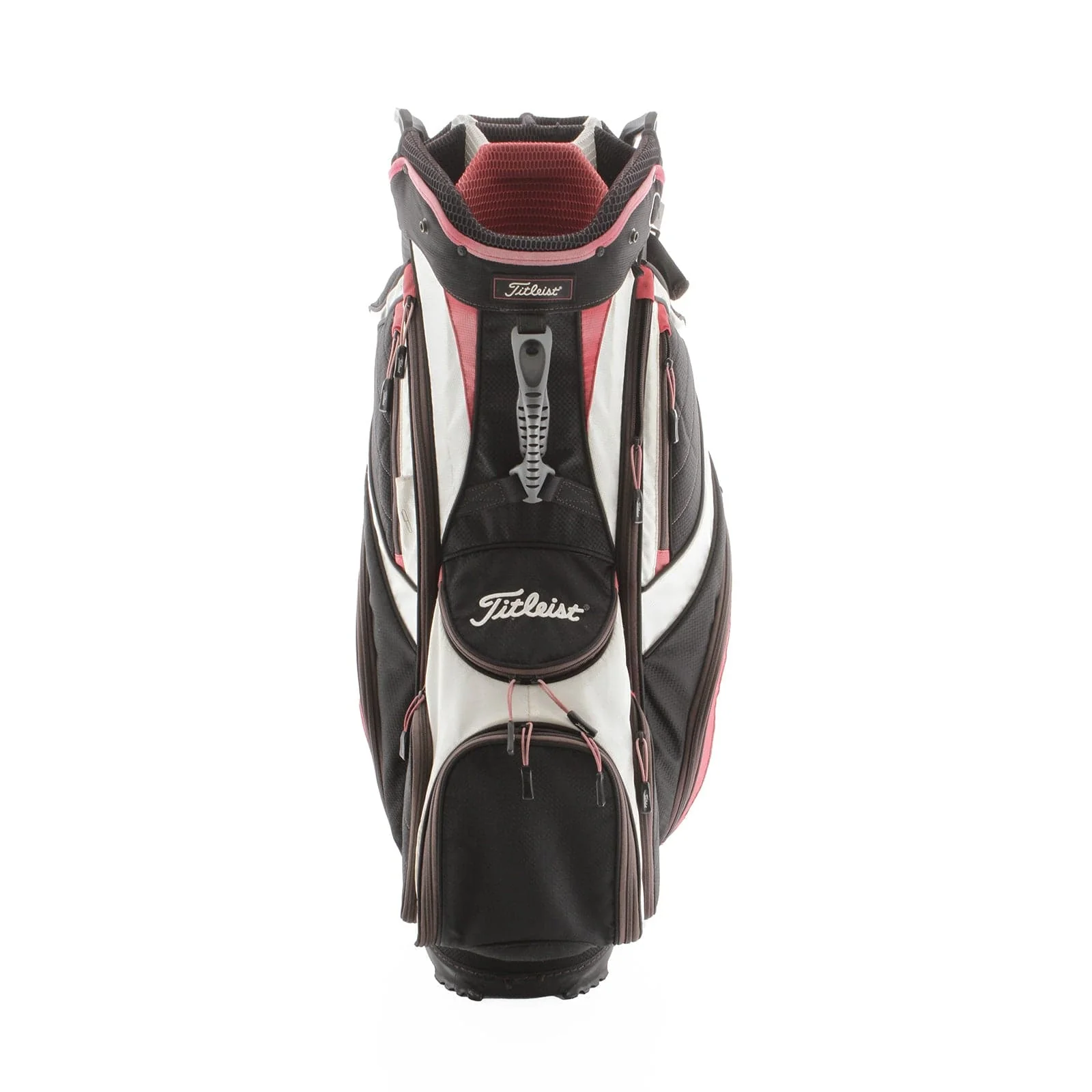 Titleist Cart Bag - White/Black/Red - Image 4
