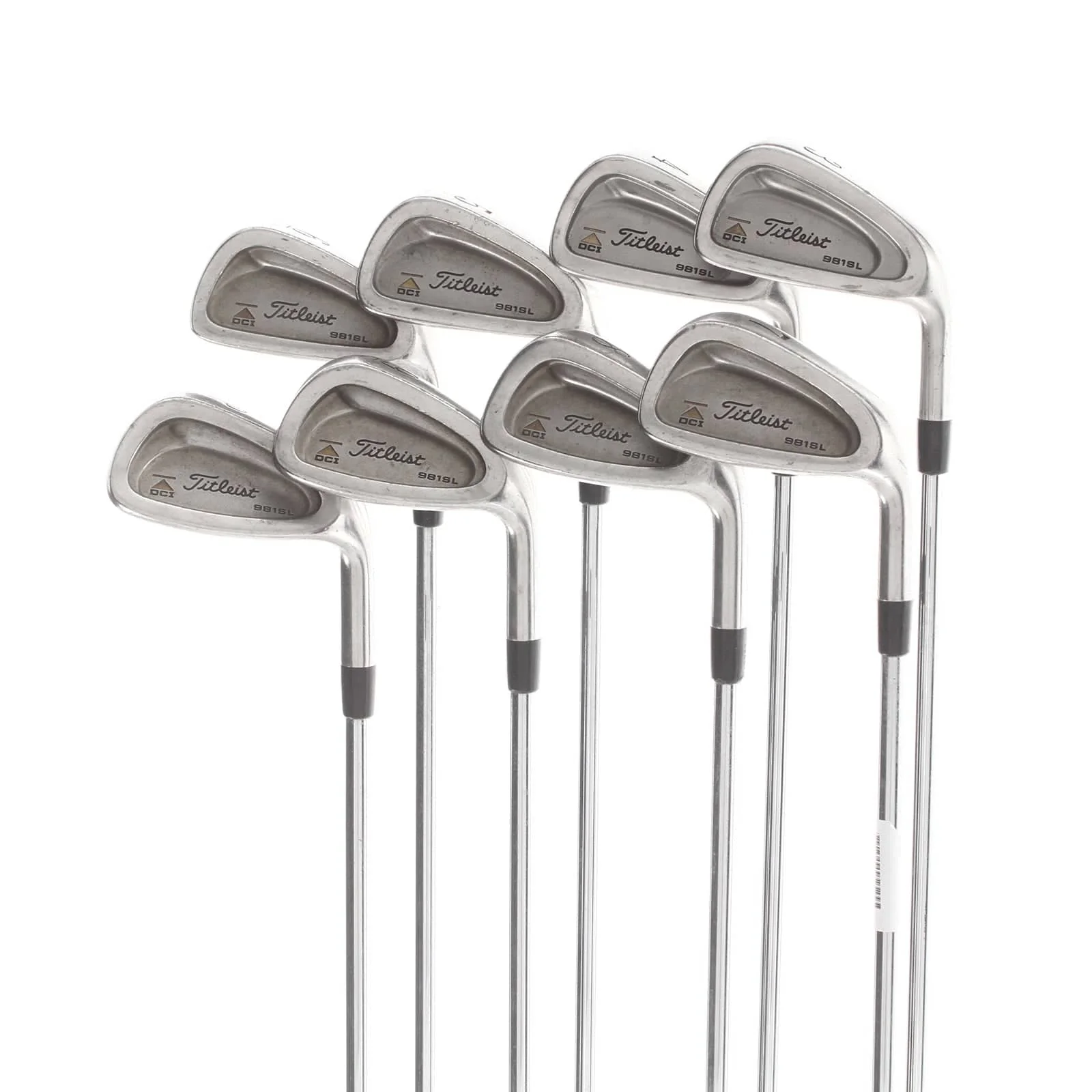 Titleist DCI 981 SL Steel Mens Right Hand Irons 3-PW Regular - True Temper