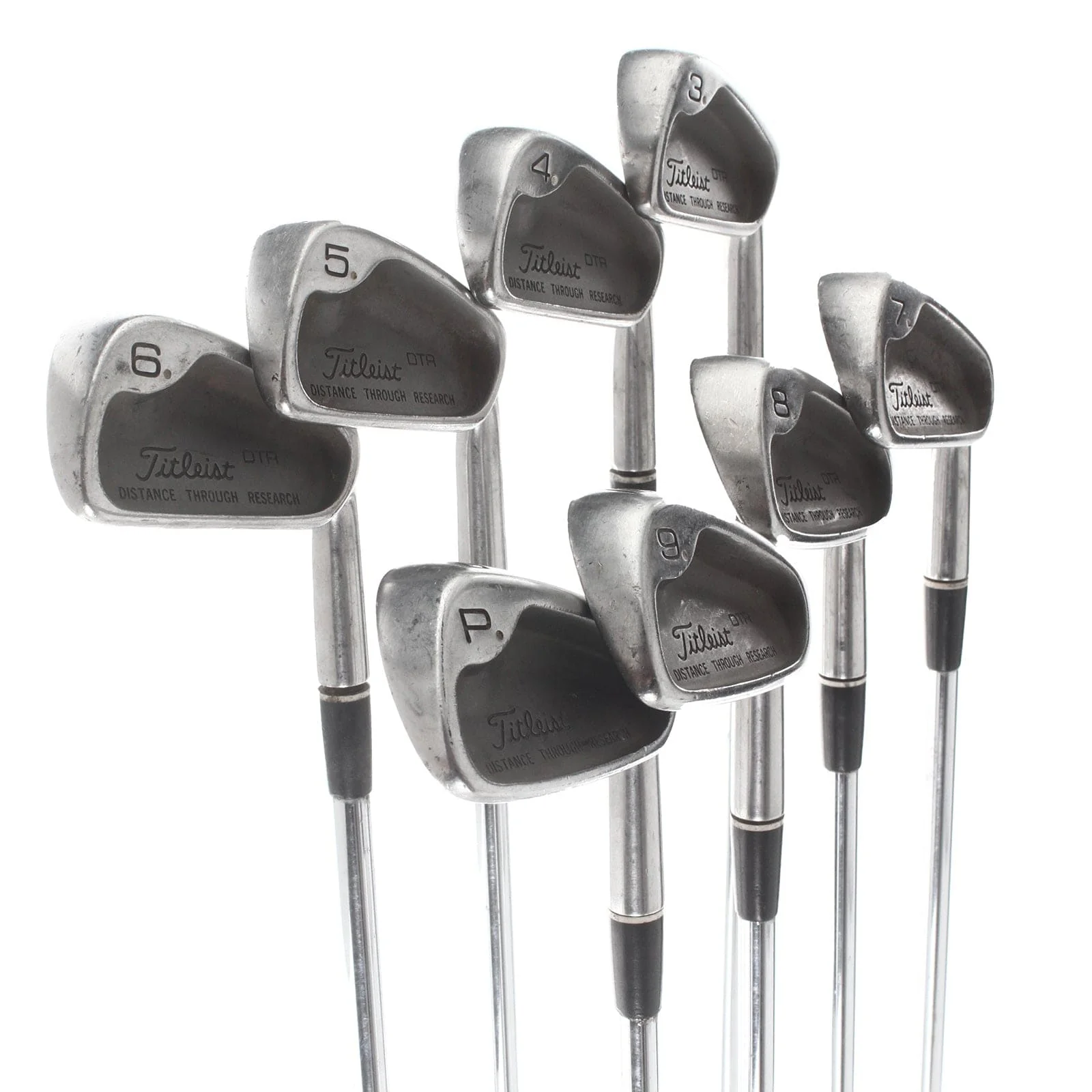 Titleist DTR Steel Mens Right Hand Irons 3-PW Regular - Dynamic Gold R300U - Image 2