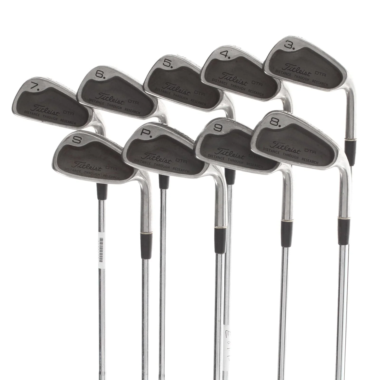 Titleist DTR Steel Mens Right Hand Irons 3-SW Regular - Dynamic Gold
