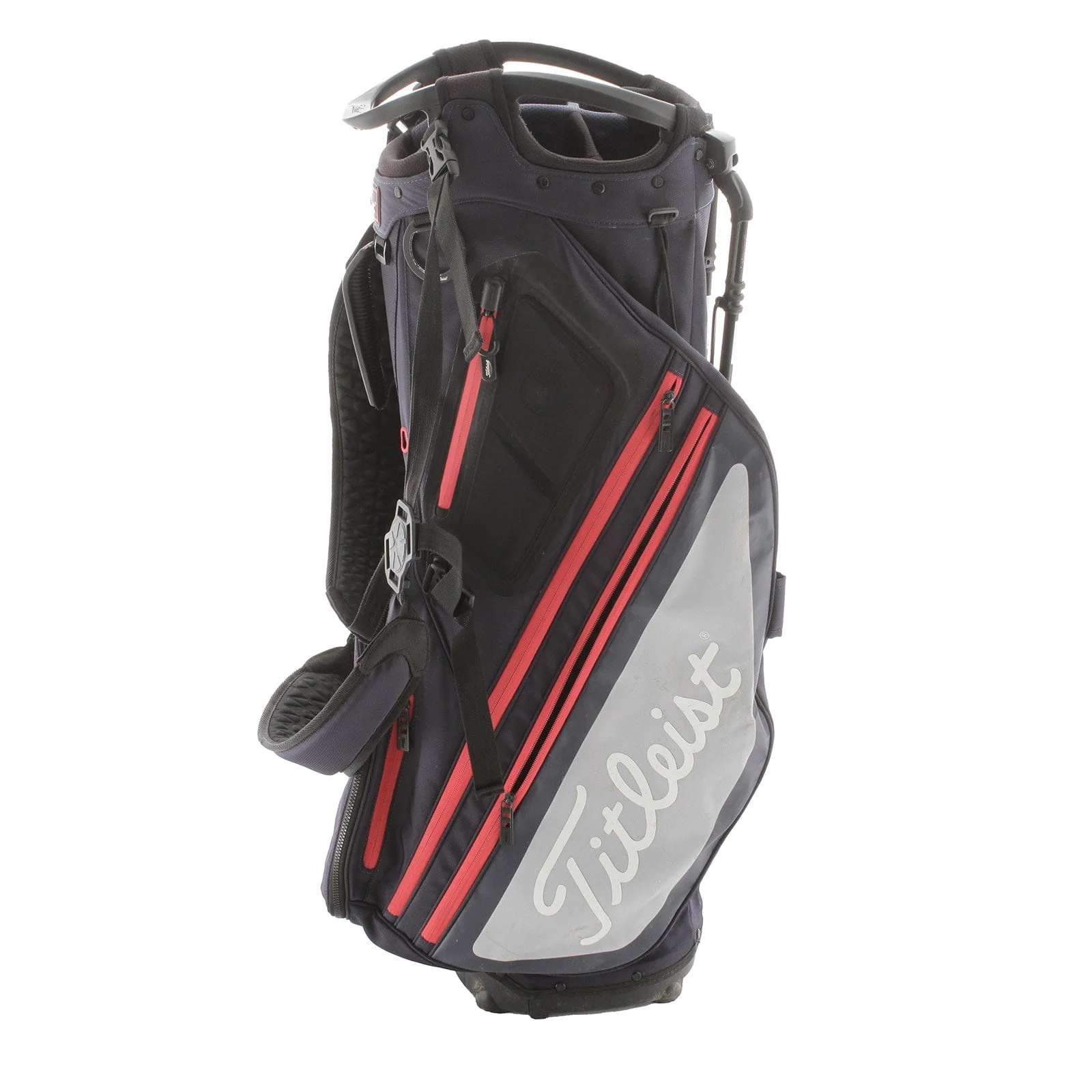 Titleist Hybrid 14 Stand Bag - Navy/Red/Grey
