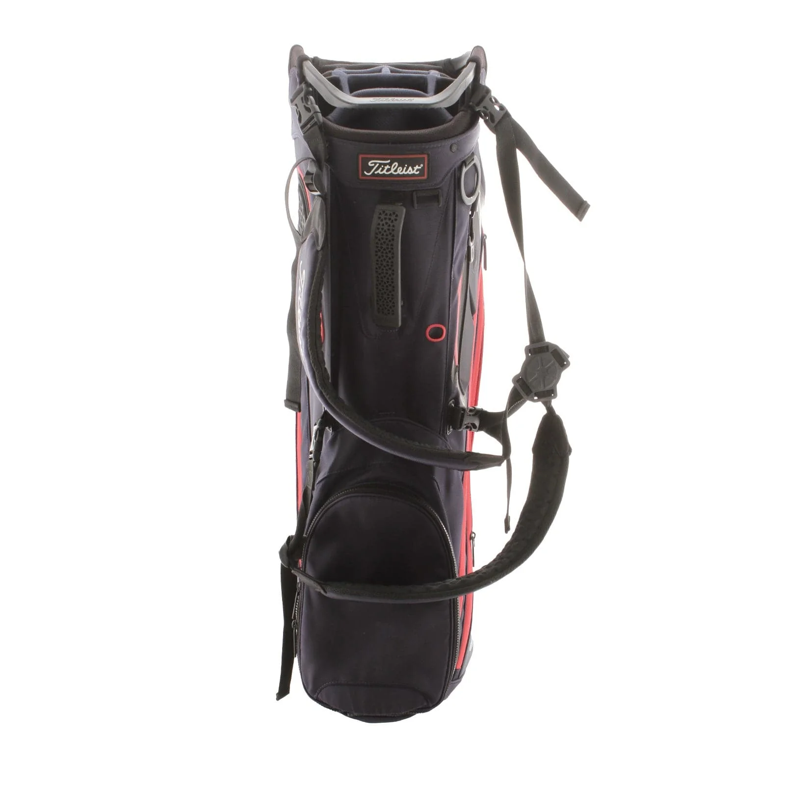 Titleist Hybrid 14 Stand Bag - Navy/Red/Grey - Image 4