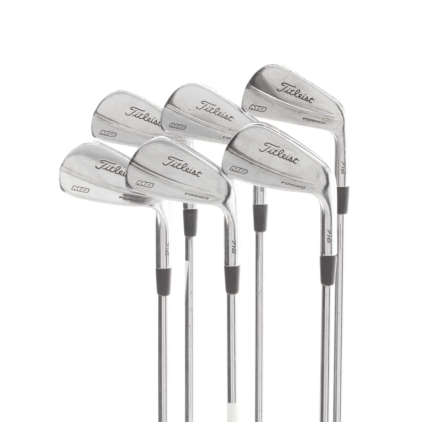 Titleist MB 716 Steel Mens Right Hand Irons 5-PW Stiff - Dynamic Gold