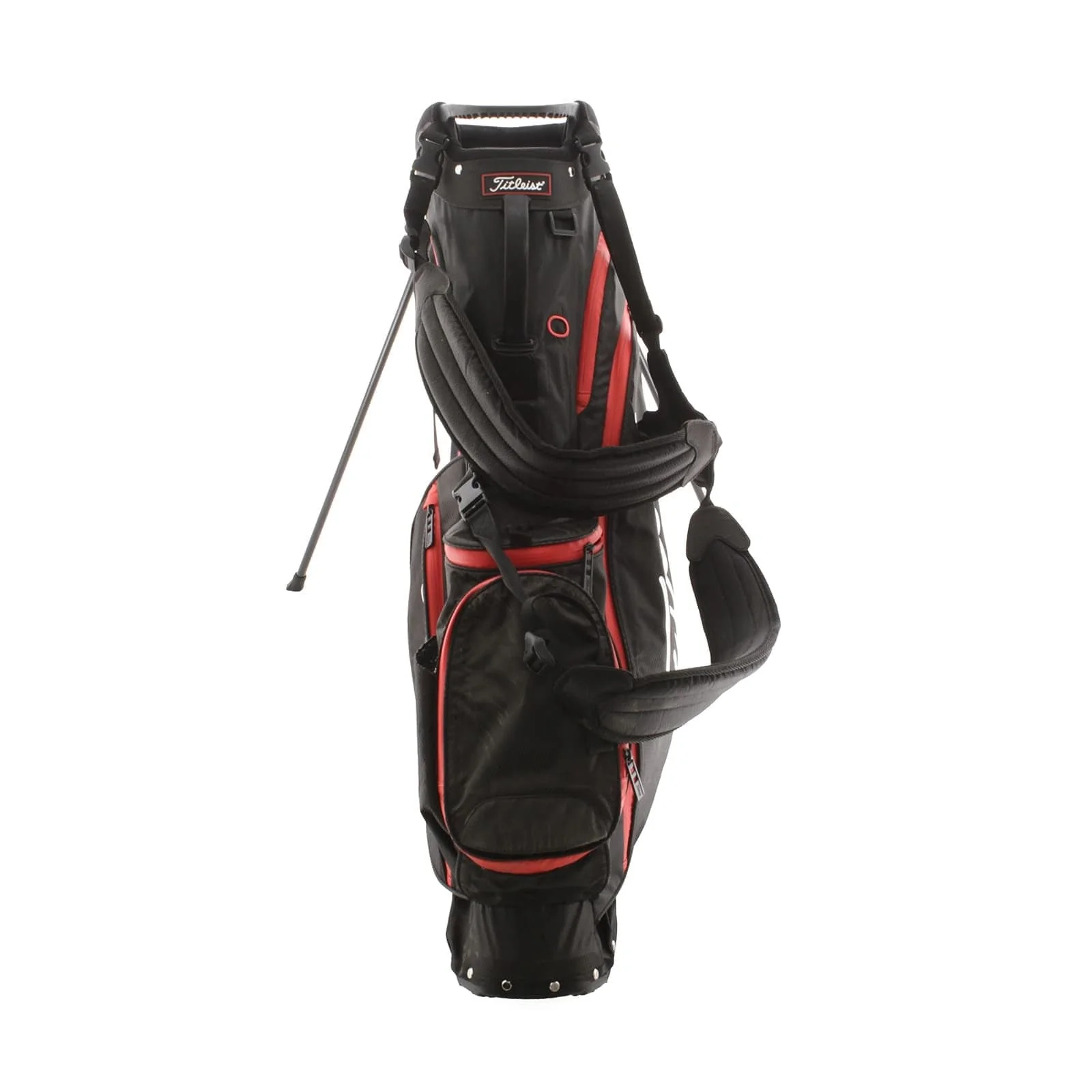 Titleist Players 4 Stadry Stand Bag - Black/Red - Image 4