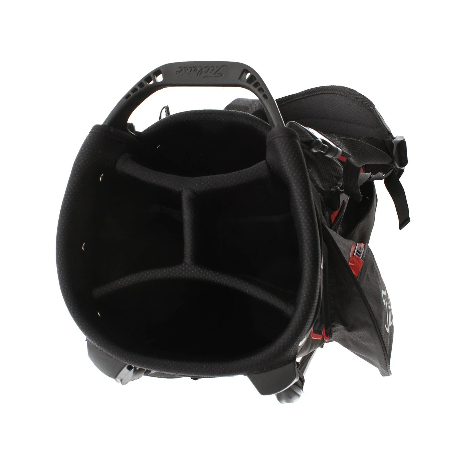 Titleist Players 4 Stadry Stand Bag - Black/Red/White - Image 3