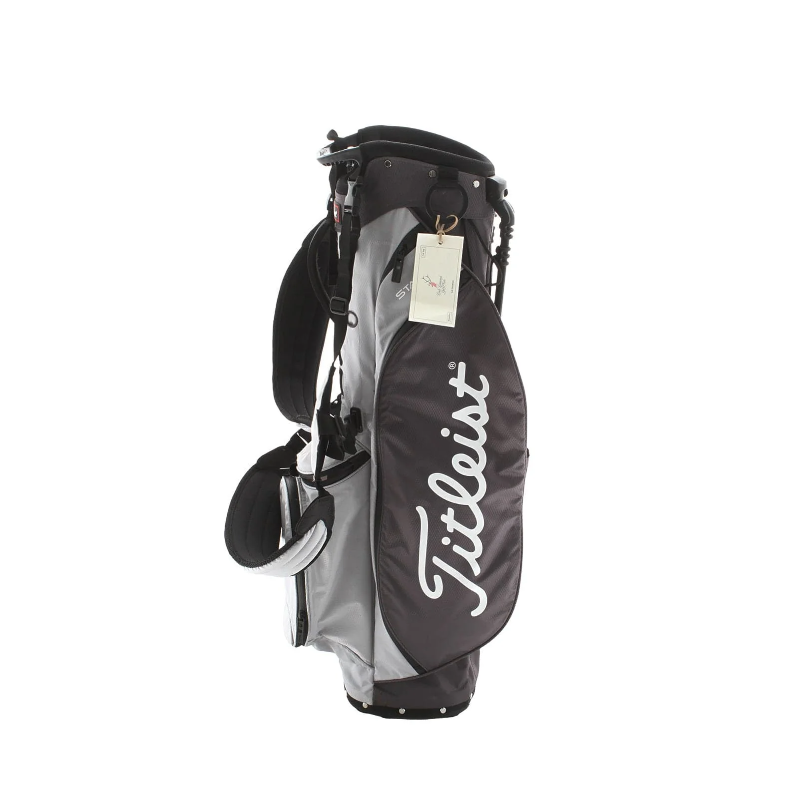 Titleist Players 4 Stadry Stand Bag - Grey/Purple - Image 2