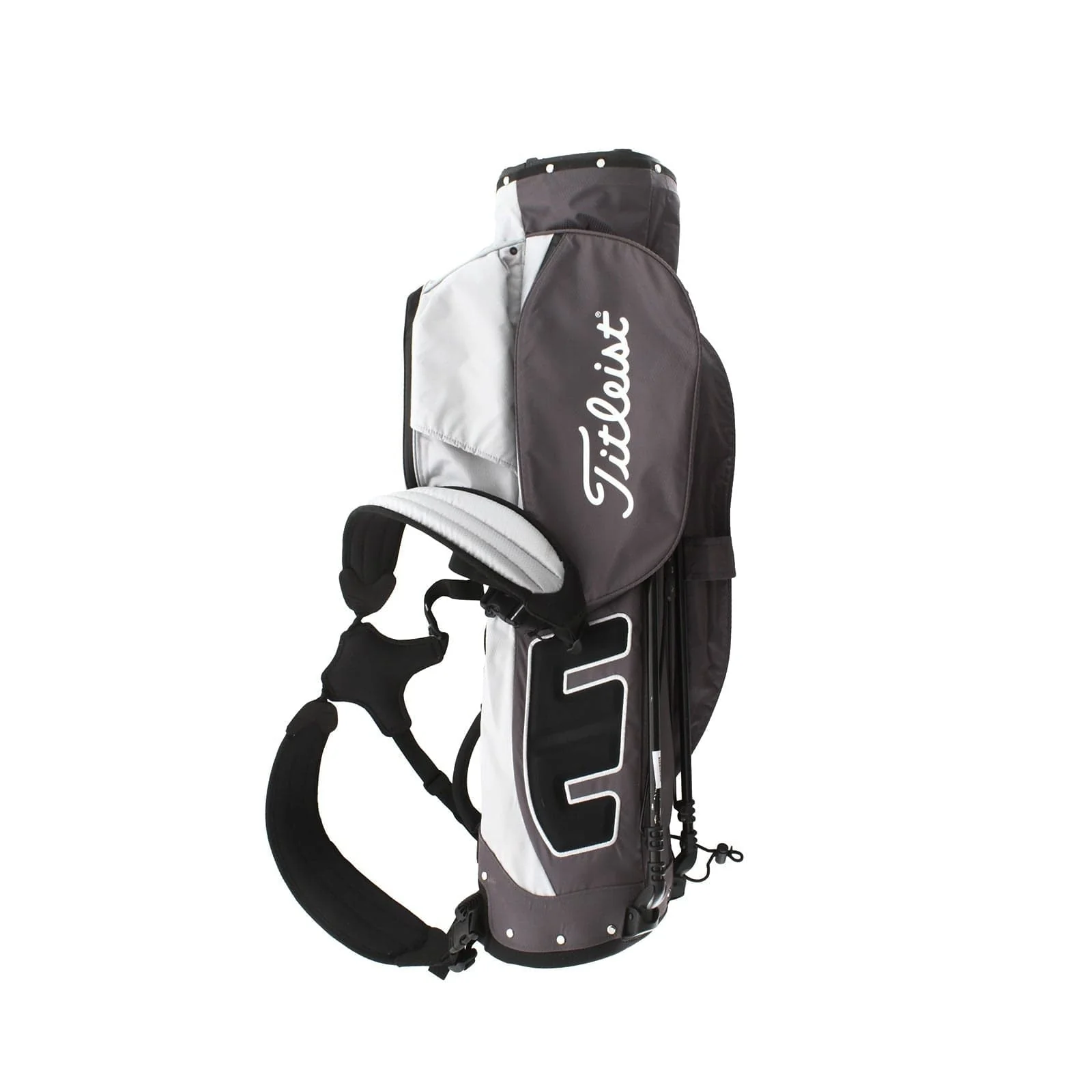 Titleist Players 4 Stadry Stand Bag - Grey/Purple - Image 4