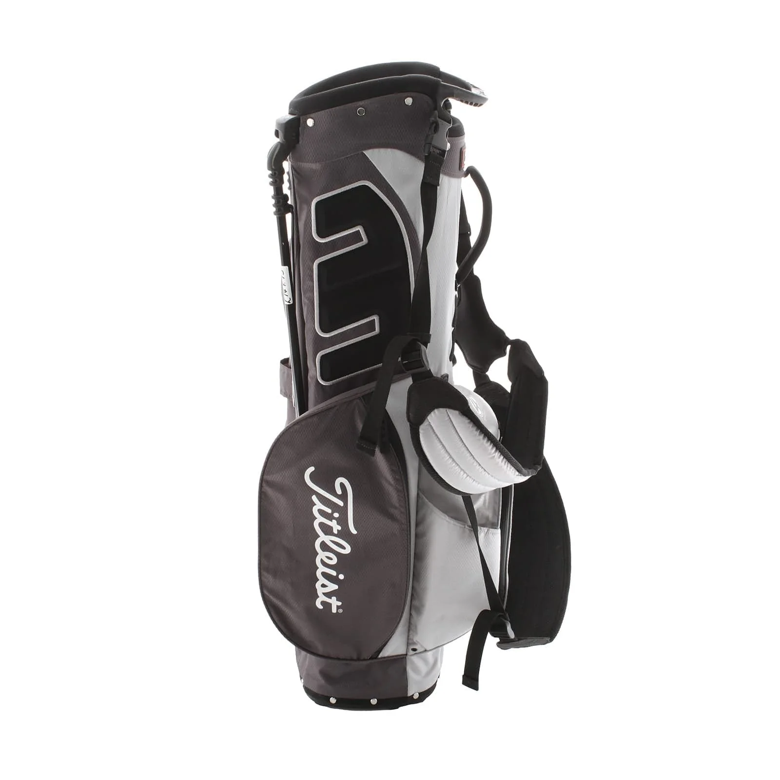 Titleist Players 4 Stadry Stand Bag - Grey/Purple - Image 4