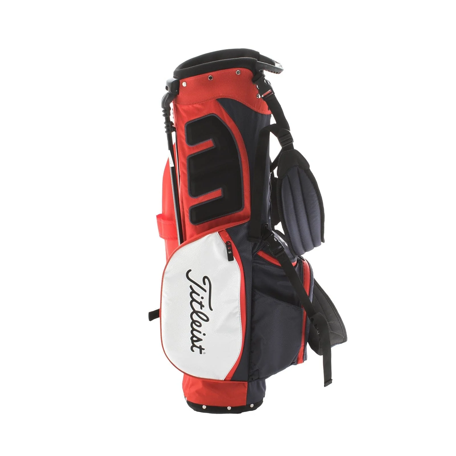 Titleist Players 4 Stadry Stand Bag - Navy/Red/White - Image 4