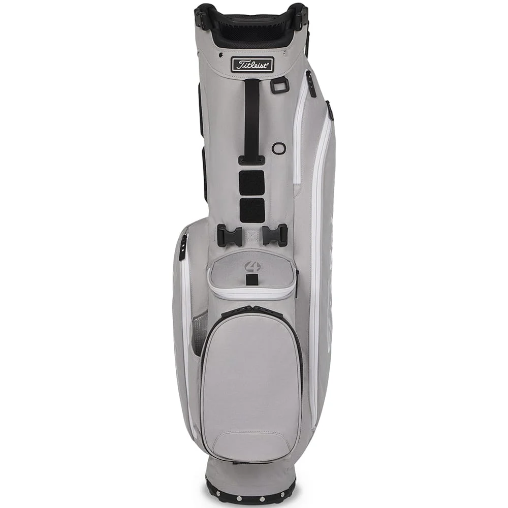 Titleist Players 4 Stand Bag Ltd Edition Granite Pack - Grey/White - Image 3