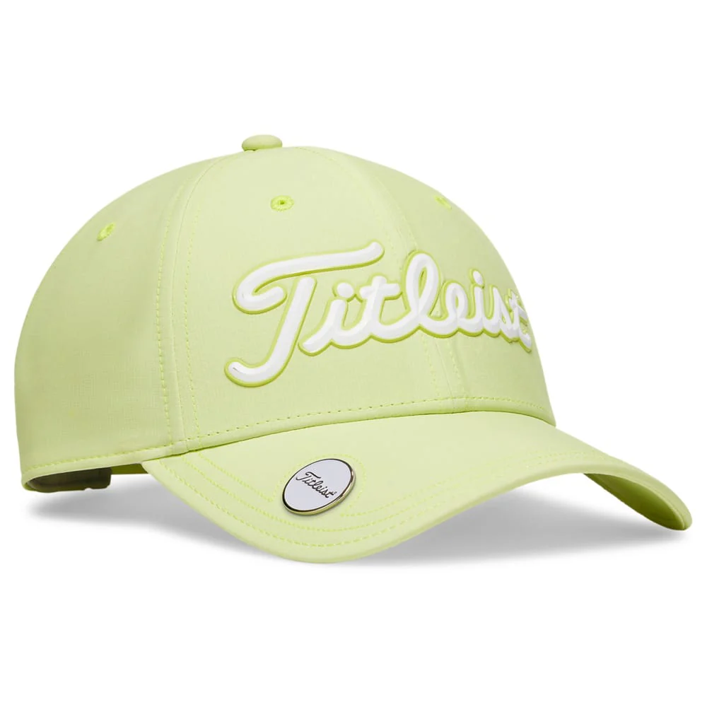 Titleist Players Ball Marker Cap - Lime/White - Image 2