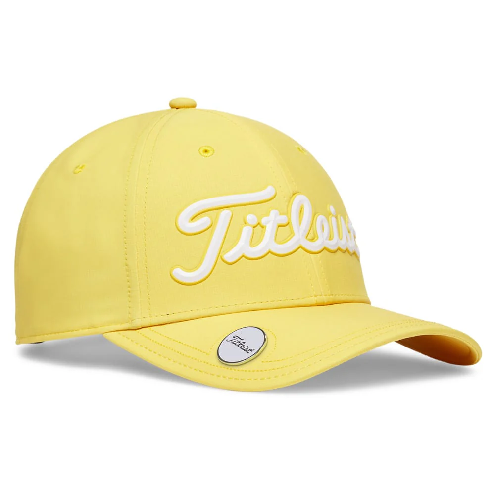 Titleist Players Ball Marker Cap - Yellow/White - Image 2