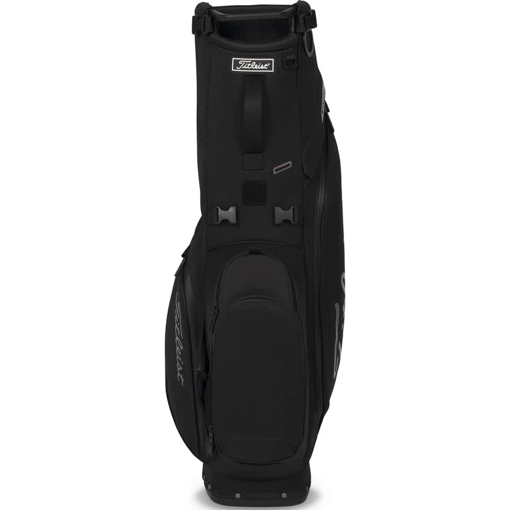 Titleist Players S4 StaDry Waterproof Stand Bag - Black/Black/Graphite - Image 5