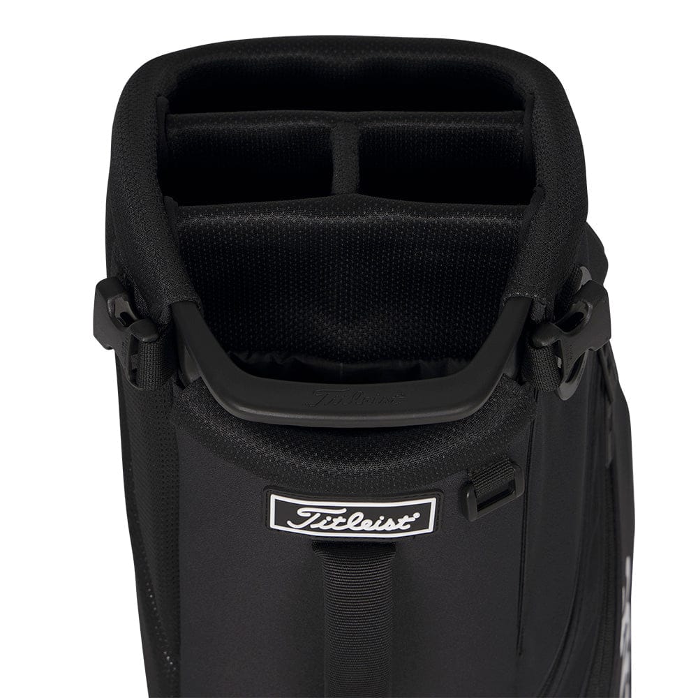 Titleist Players S4 Stand Bag - Black/Black/White - Image 2