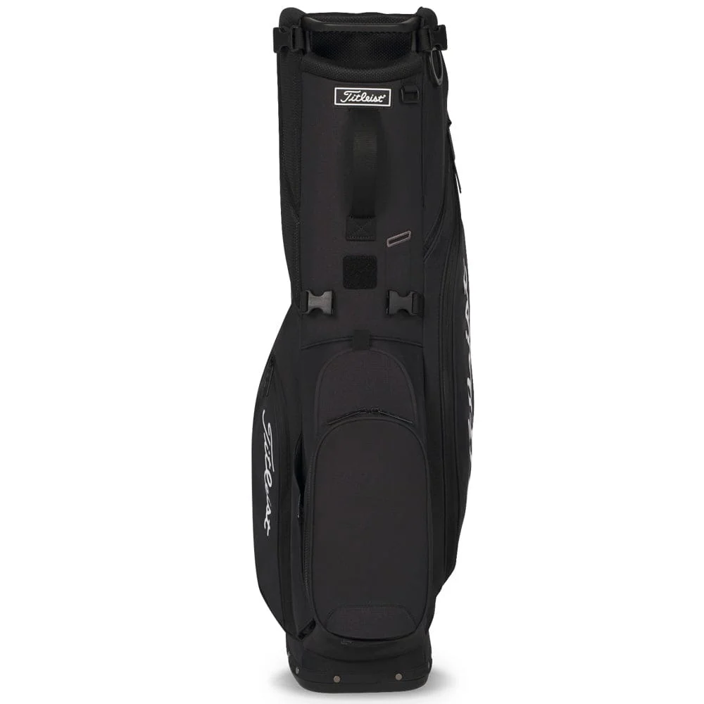 Titleist Players S4 Stand Bag - Black/Black/White - Image 3