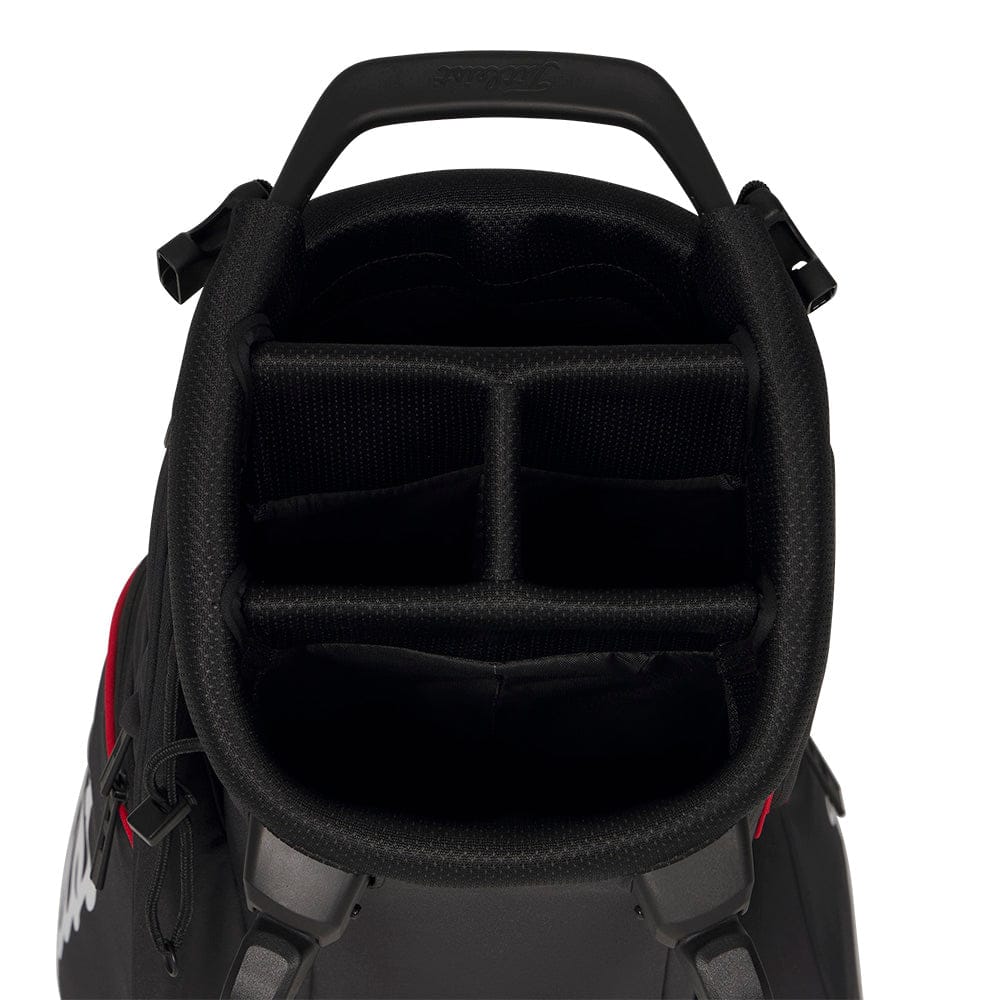 Titleist Players S4 Stand Bag - Black/Red/White - Image 2
