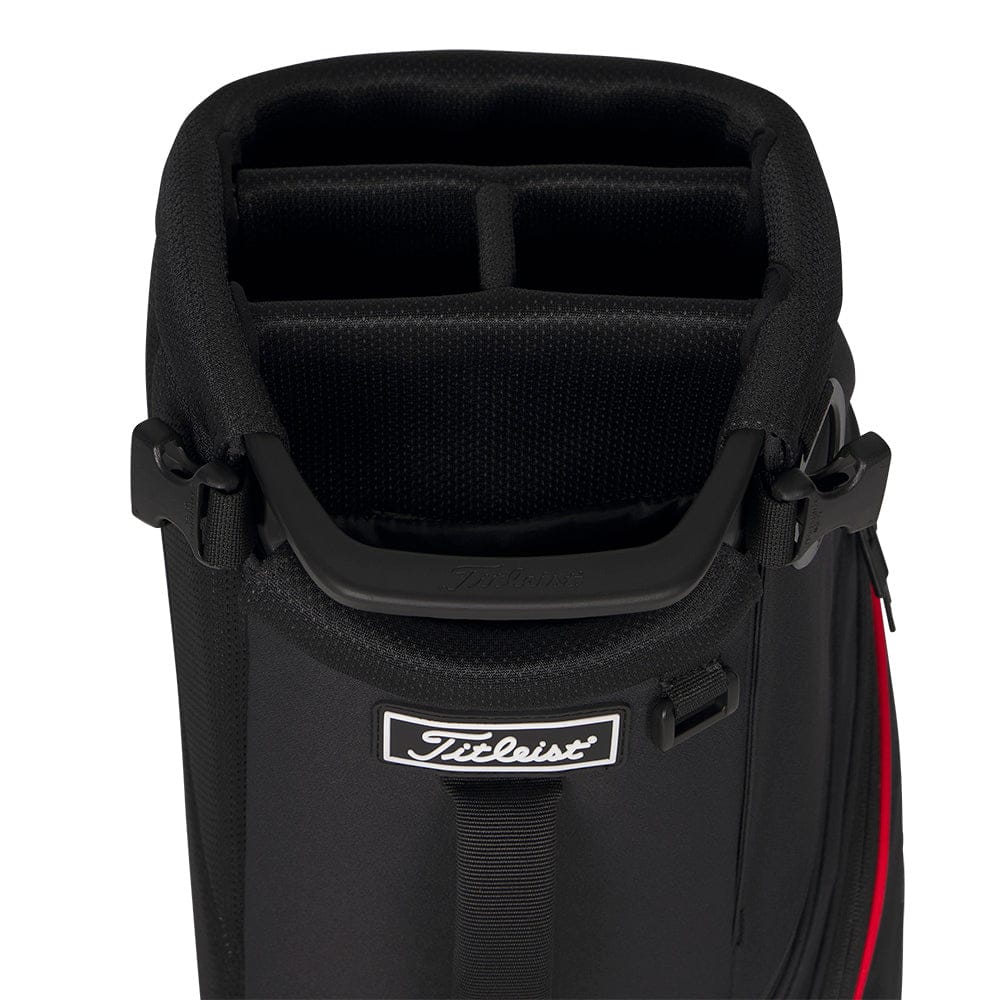Titleist Players S4 Stand Bag - Black/Red/White - Image 3