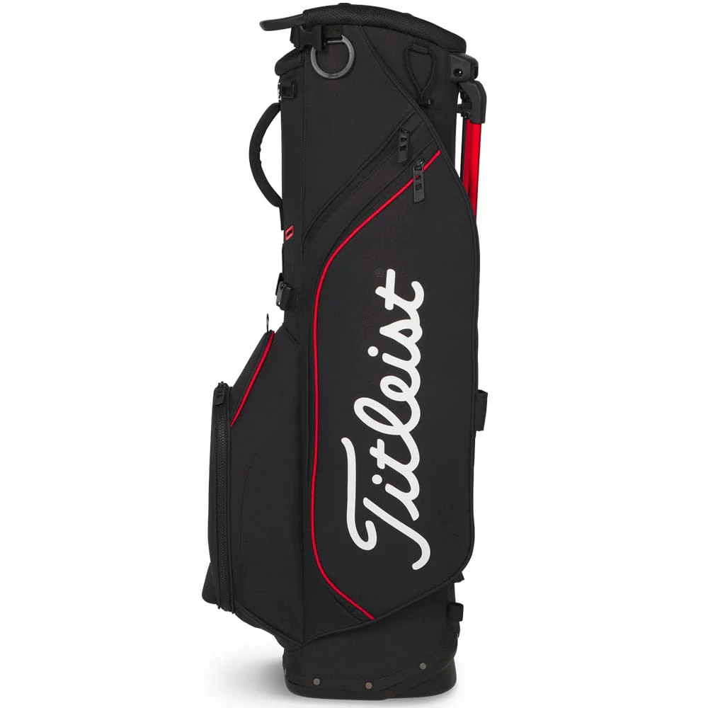 Titleist Players S4 Stand Bag - Black/Red/White - Image 6