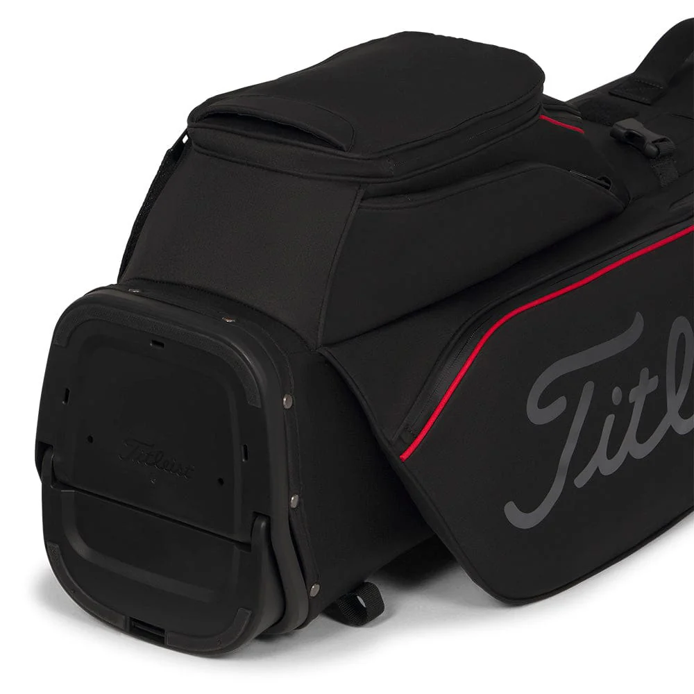 Titleist Players S5 StaDry Waterproof Stand Bag - Black/Red/Graphite - Image 7