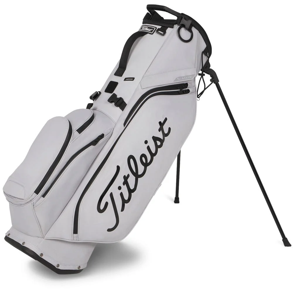 Titleist Players S5 StaDry Waterproof Stand Bag - Marble/Black/Black