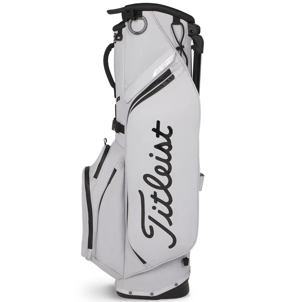 Titleist Players S5 StaDry Waterproof Stand Bag - Marble/Black/Black - Image 6