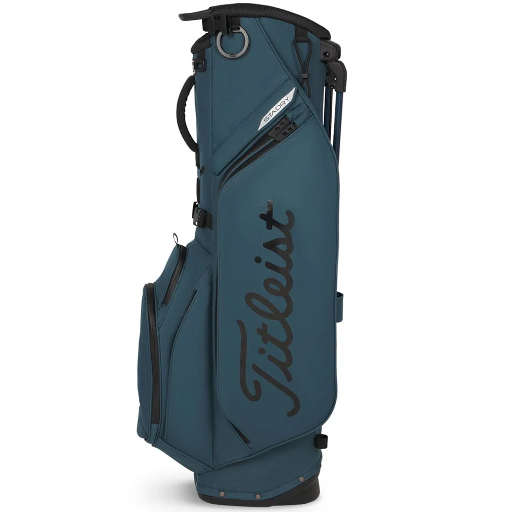 Titleist Players S5 StaDry Waterproof Stand Bag - Monterey/Black/Black - Image 5