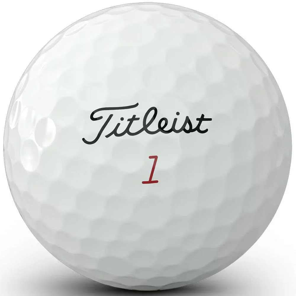 Titleist Pro V1x Left Dash Enhanced Alignment Golf Balls - White - 3-Ball Sleeve - Image 2