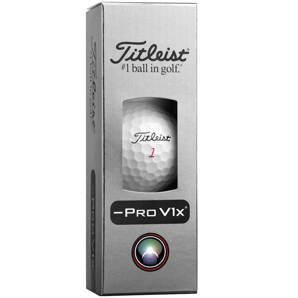 Titleist Pro V1x Left Dash Golf Balls - White - 12 Pack - Image 5
