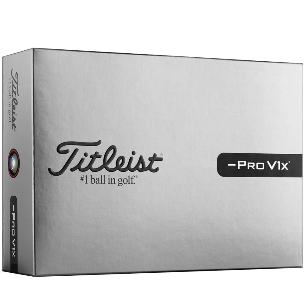 Titleist Pro V1x Left Dash Golf Balls - White - 12 Pack - Image 6