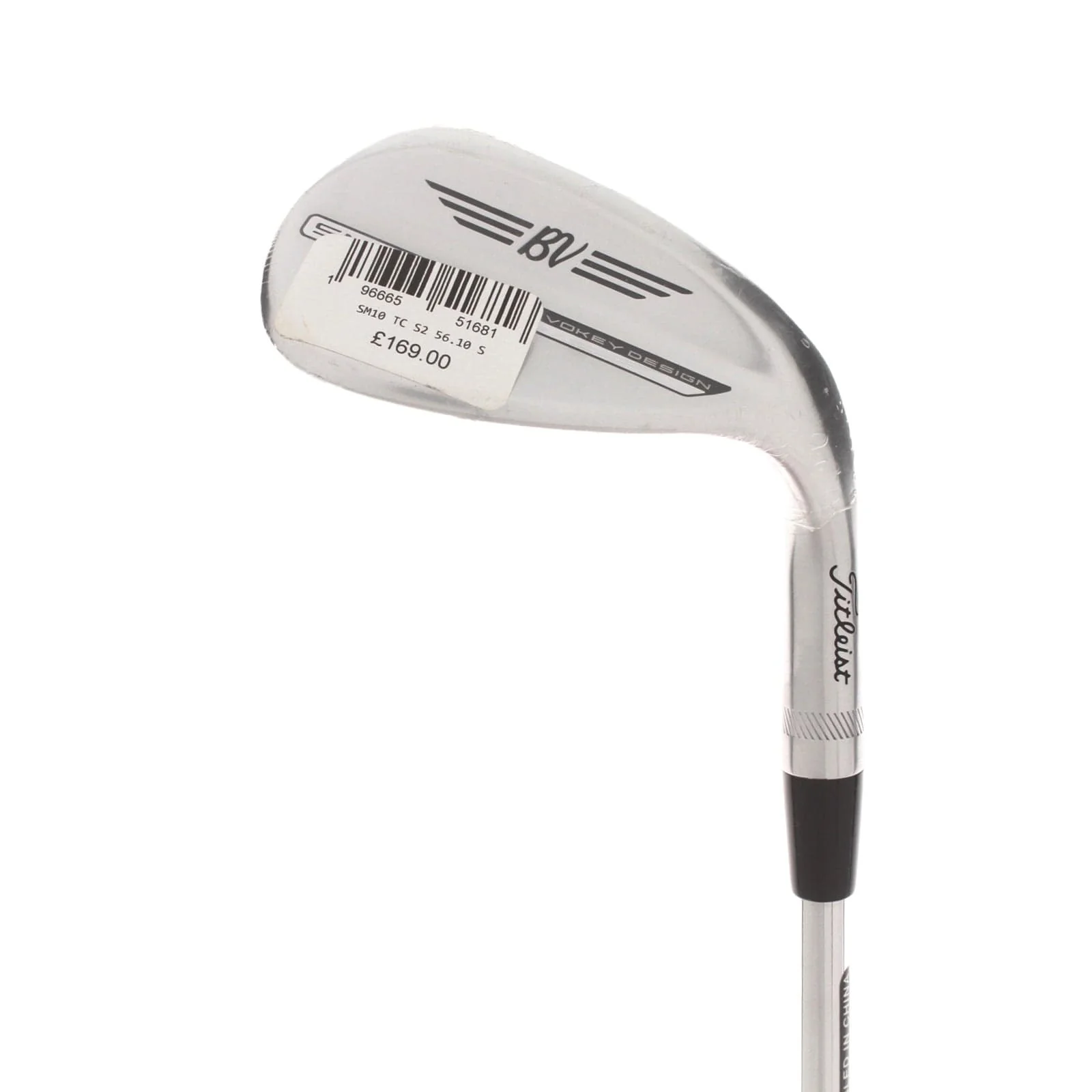 Titleist SM10 Steel Mens Right Hand Sand Wedge 56* 10 Bounce S Grind Wedge - BV Vokey Design