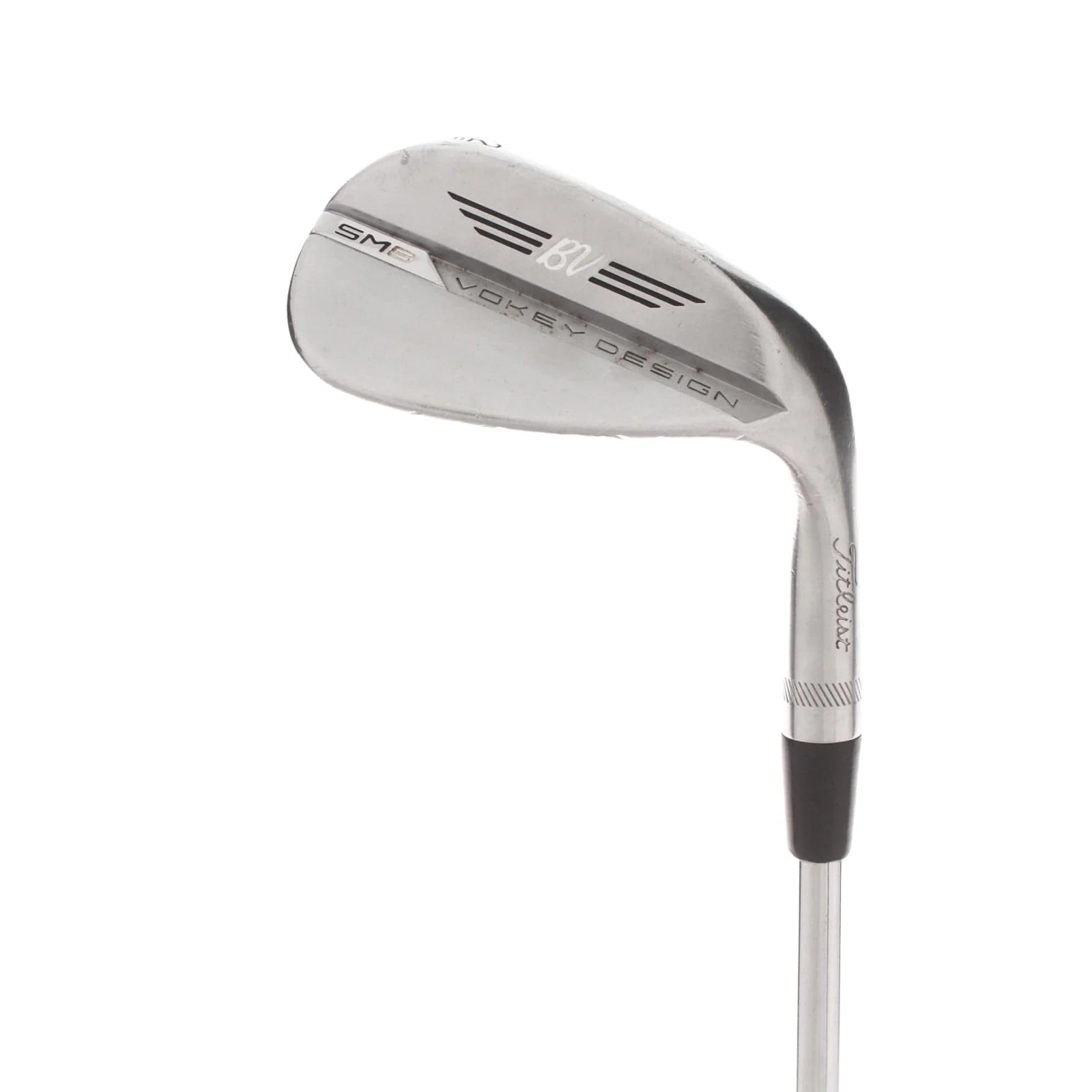 Titleist SM8 Steel Mens Right Hand Gap Wedge 52* 8 Bounce F Grind Stiff - AMT Tour White