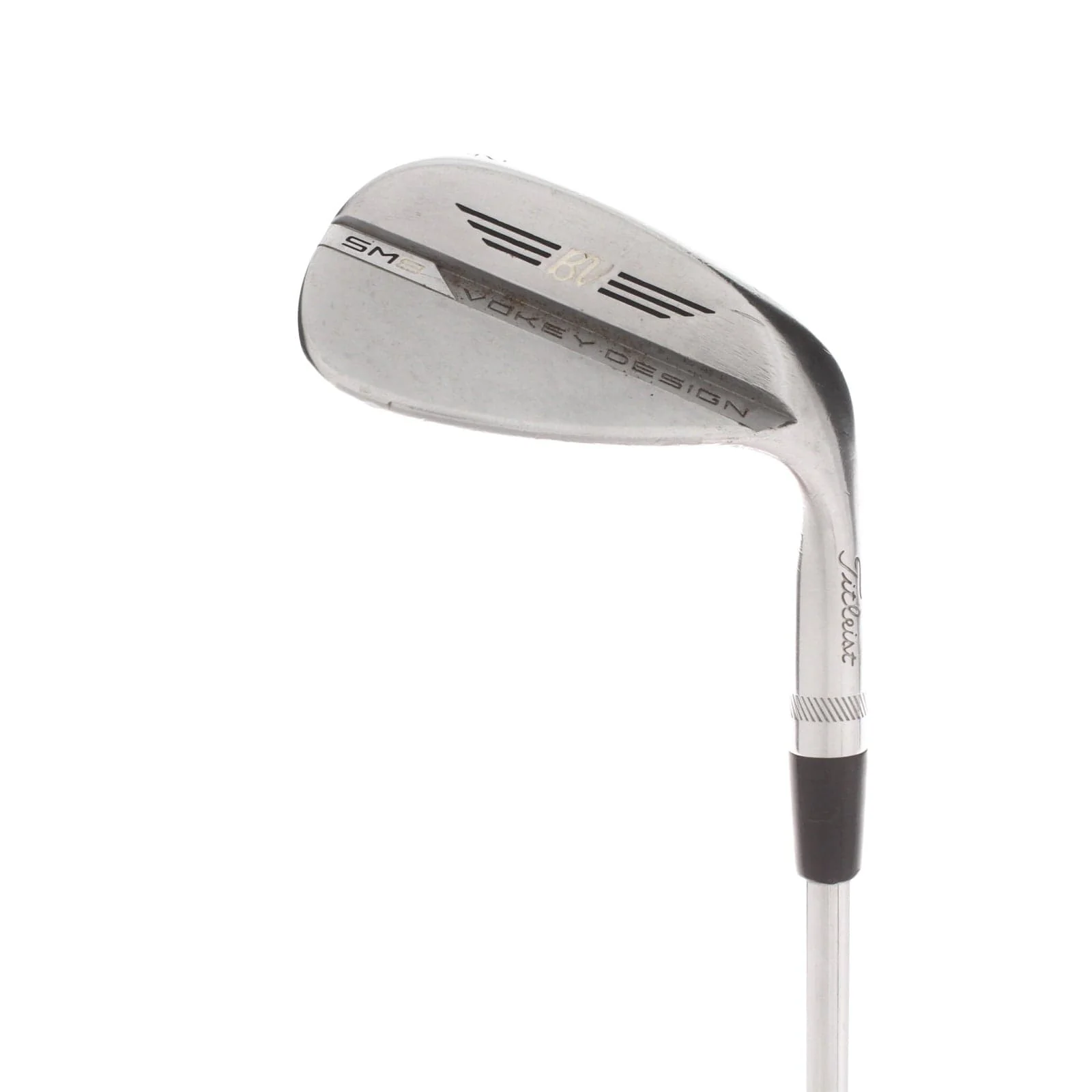 Titleist SM8 Steel Mens Right Hand Gap Wedge 52* 8 Bounce F Grind Stiff - Oban CT-100