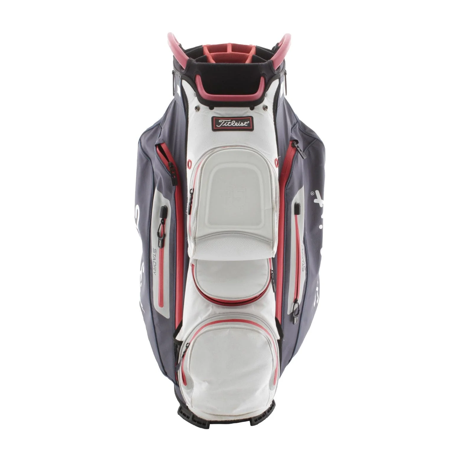 Titleist StaDry 15 Cart Bag - Red/White/Blue - Image 4