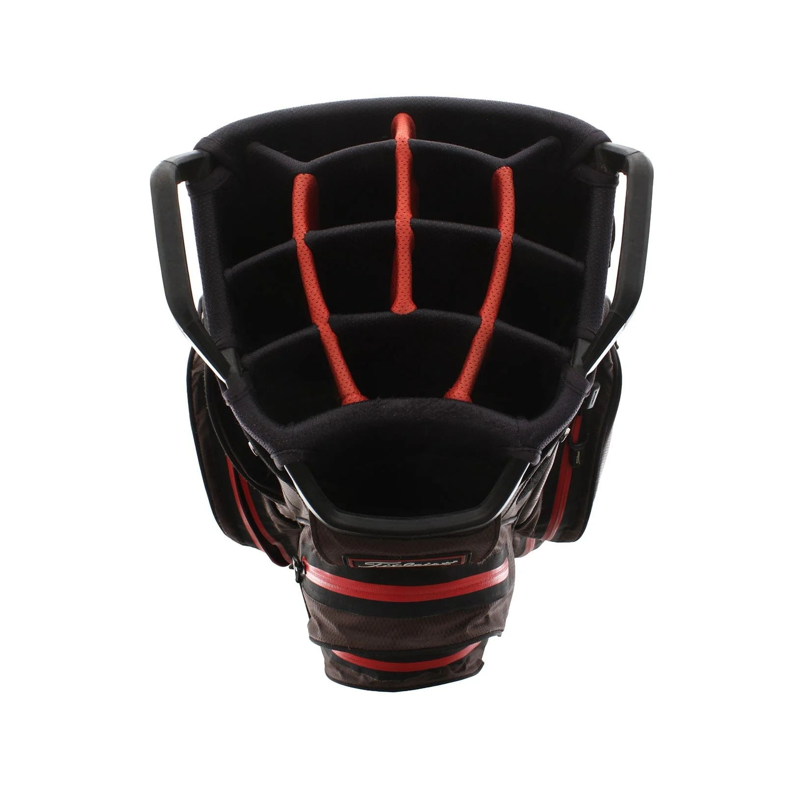 Titleist Stadry Cart Bag - Black/Red/White - Image 2