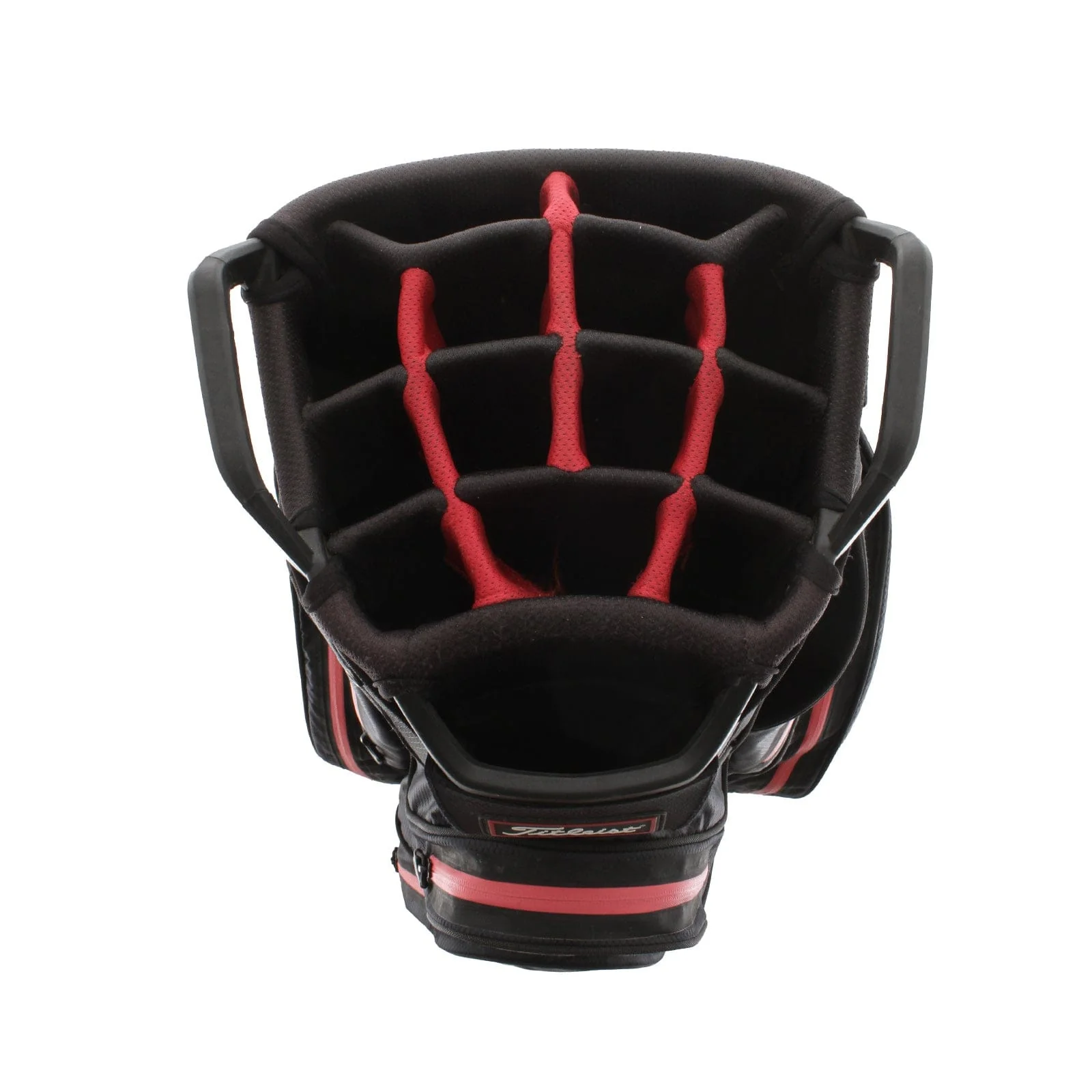 Titleist StaDry Cart Bag - Black/White/Red - Image 2