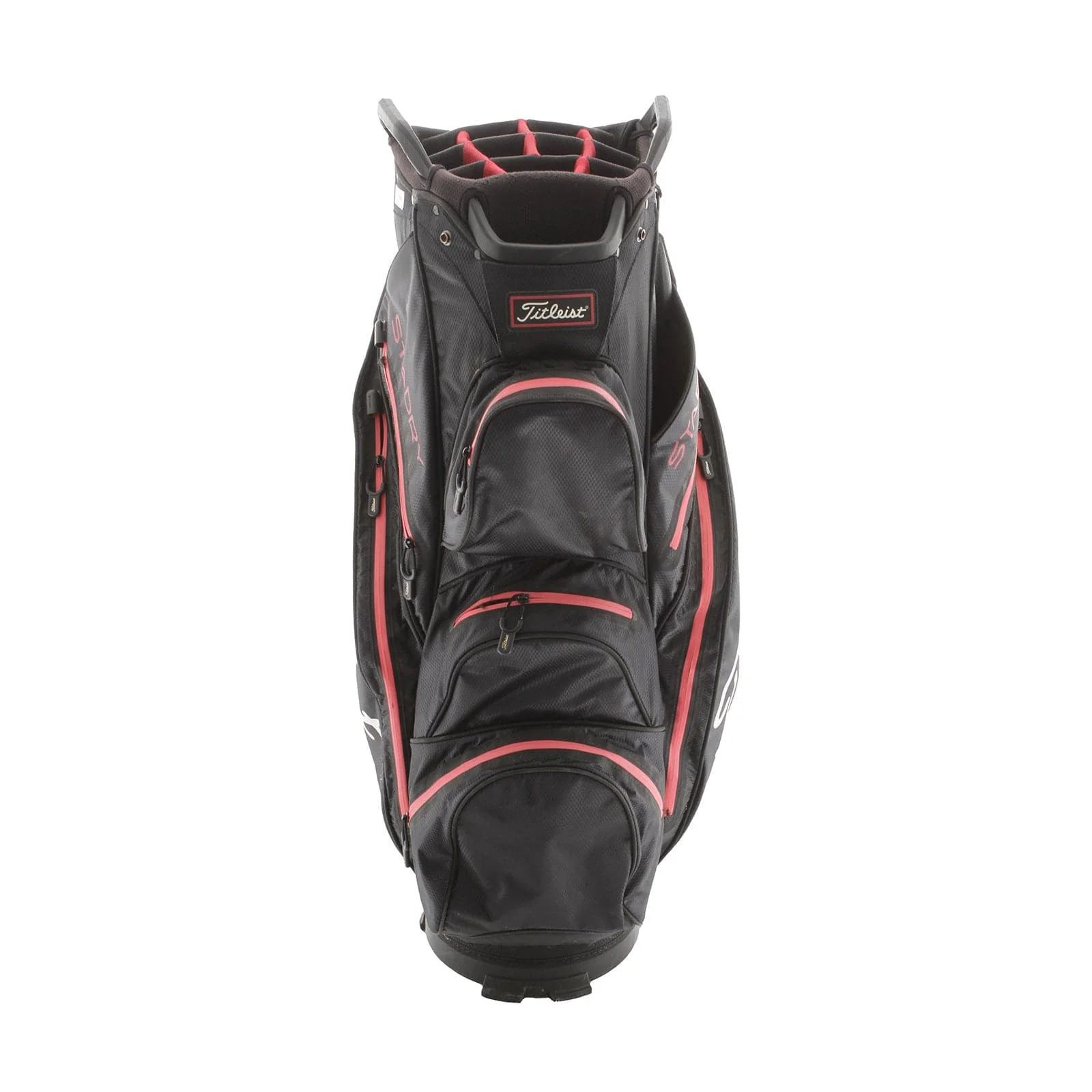 Titleist StaDry Cart Bag - Black/White/Red - Image 4