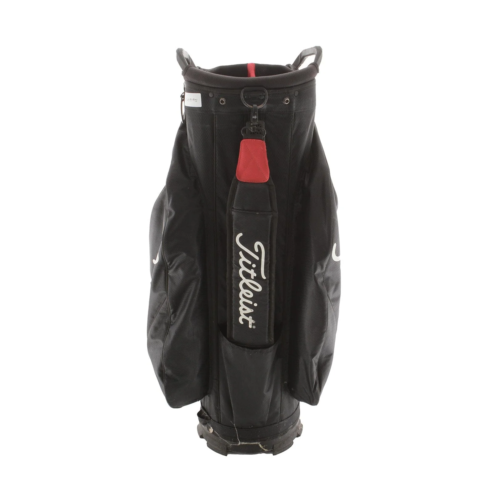 Titleist StaDry Cart Bag - Black/White/Red - Image 5